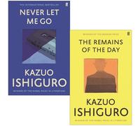 Kazuo Ishiguro Collection 2 Books Set (Never Let Me Go & The Remains of the Day)