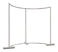 KAZUP C Shape Clothing Rack,Hanging Commercial Grade Nakajima Clothes Display Rack Organization,Floor-Standing Hanging Rack for Boutiques, Retail