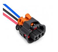 Kazura 3 Pin Prewired Ignition Coil Connector Plug for Citroen, Peugeot and Vauxhall - Coil Pack Pigtail Repair Lead