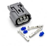 Kazura Camshaft Crankshaft Position Sensor 3 Pin Connector Plug Harness Kit for Honda K24 Engine