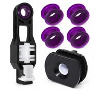 Kazura Gear Selector Shift Cable Repair Kit for Suzuki Swift, SX4 and Swift Sport 5-Speed Manual Vauxhall Agila 2008-2014 5 Speed Manual - Shifter Lever Linkage End Connector Bush