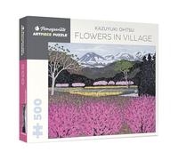 Kazuyuki Ohtsu Flowers in Village 500 Piece Jigsaw Puzzle