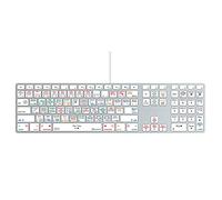 KB Covers Davinci Resolve - Mac Ultra-Thin Keyboard w/Num Pad & (2) USB Ports