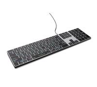 KB Covers - Dorico Backlit Pro Aluminum Keyboard - macOS - US | Music Composition & Notation | Music Scoring Shortcuts | Keyboard for Musicians & arrangers