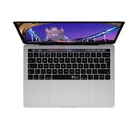 KB Covers Durable English Layout Washable Keyboard Cover for MacBook Pro Late 2016+ with w-Touch Bar Black