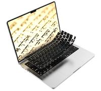 KB Covers Premium Hebrew Keyboard Cover for MacBook, USA Layout