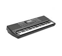 KB-iii 61 Key Portable Digital Keyboard w/Stand Headphones & Stool by G4M | 61 Touch-Sensitive Keys with 128-Note Polyphony, 618 Voices, USB MIDI, Twin 35W Speakers, Stool and Headphones