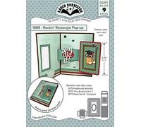 KB Riley KBR1089 Karen Burniston Dies-Rockin' Rectangle Pop-Up, Silver