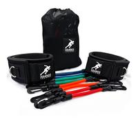 Kbands | Speed and Strength Leg Resistance Bands | Includes Speed 101 and Agility FX Digital Training Programs - Sizes for Youth Intermediate and Ad