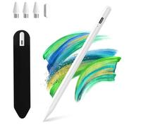 KBCASE Stylus Pens for Touch Screens, Tablet Stylus Pen with 15min Fast Charge & Magnetic Adsorption Compatible with Android/Samsung/Lenovo/iPhone/Huawei/XiaoMi/Vivo, Perfect for Drawing, 3 Tips