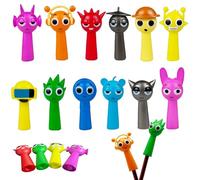 KBCYRT 12pcs Sprunki Toys, 8cm Sprunki Figures, Vibrant Game-Inspired Collectible Characters, Colorful Action Figures, Durable PVC Mini Toys for Kids Play, Christmas/Birthday