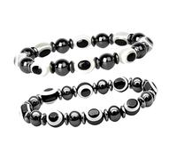 KBCYRT Anti Alcohol Bracelet, 2PCS, Sobriety Bracelet for Reducing Alcohol Urge, Adjustable Design for Men and Women, Reduce Anxiety and Stress, Chakra Bracelets with Tiger Eye Beads
