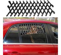 KBDDM Car Window Guard In Black Expandable for Skoda Superb (2015+), Pet Dog Puppy Ventilation Grill Mesh Safe Car Window Protection Mesh, Car Accessories