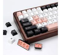 KBDiy Olivia Female keycaps PBT Double Shot Keycap Set,174 Keys Pink Keycaps 60 Percent Cherry Profile Keycap for 61/64/68/84/87/100/104/108 Mechanical Keyboard
