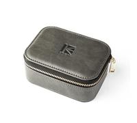 KBEAR BP05 PU Large Zippered Earphone Storage Case, Hard Carrying Bag,Protective Storage Box,Wired Headphones,Earphones,Earbuds IEM Case Suitable for KZ ZS10 Pro/AS16,CCZ DC03