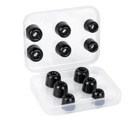 KBEAR KF02 Memory Foam Earbud Tips, Washable, Premium Noise Isolation, Replacement Ear Tips for In Ear Headphones, Antioxidant Nano-Coating, Size 4.9mm (6 Pair/12 Packs, S/M/L)