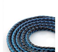 KBEAR ST16 MMCX Upgrade Cable 16 Cores 5N Pin Gold-Plated for Shure SE535, SE315, SE215, SE425, SE846, UE900 (4.4mm MMCX, Black&Blue)