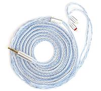 KBEAR ST16 Plus Long Earphone IEM Cable 2M Length 5N OCC Silver-Plated Upgrade Long Headphone Extension Cords for UM3X ES4 ZST ZSN ZSR C10 AS10 ZS10 C12 C16 V80 V90 Blon-03 Earbuds Wired (2PIN 3.5MM)