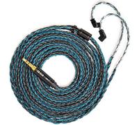 KBEAR ST16 Plus Long IEMs Earphone Cable with QDC-Type Pin for KZ ZSN/ZSN PRO/EDX PRO/ZS10 PRO/ZSN PRO X/ASX/ZSX/ZAS/ZVX/AS16/ZAR/DQS/ASX/D-Fi/Krila/PR1 PRO/PR2/ZEX CCA CRA/C12/C10 PRO (QDC 3.5MM)