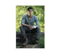 KBECNAU Actor Dylan O'Brien Poster (4) Canvas Poster Wall Art Decor Print Picture Paintings for Living Room Bedroom Decoration 12x18inch(30x45cm)