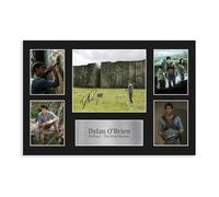 KBECNAU Dylan O'Brien Autograph Canvas Poster Wall Art Decor Print Picture Paintings for Living Room Bedroom Decoration 24x36inch(60x90cm)