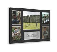 KBECNAU Dylan O'Brien Autograph Canvas Poster Wall Art Decor Print Picture Paintings for Living Room Bedroom Decoration 16x24inch(40x60cm)