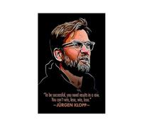 KBECNAU Jurgen Klopp Quotes 2 Canvas Poster Wall Art Decor Print Picture Paintings for Living Room Bedroom Decoration 20x30inch(50x75cm)