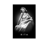 KBECNAU Rita Hayworth Vintage Poster (3) Canvas Poster Wall Art Decor Print Picture Paintings for Living Room Bedroom Decoration 12x18inch(30x45cm)