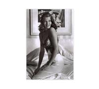 KBECNAU Rita Hayworth Vintage Poster (4) Canvas Poster Bedroom Decor Landscape Office Room Decor Gift 08x12inch(20x30cm)