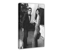 KBECNAU Serge Gainsbourg Poster (4) Canvas Poster Bedroom Decor Landscape Office Room Decor Gift 20x30inch(50x75cm)