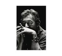 KBECNAU Serge Gainsbourg Poster (6) Canvas Poster Bedroom Decor Landscape Office Room Decor Gift 08x12inch(20x30cm)