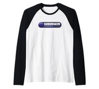 København Logo Emblem - København Danmark - Copenhagen Raglan Baseball Tee