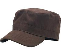 KBETHOS Cadet Army Cap Basic Everyday Military Style Hat (Now with STASH Pocket Version Available), Brown Daily Cadet, L