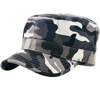 KBETHOS Cadet Army Cap Basic Everyday Military Style Hat (Now with STASH Pocket Version Available), Citi Camo Daily Cadet, XL
