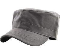 KBETHOS Cadet Army Cap Basic Everyday Military Style Hat (Now with STASH Pocket Version Available), Dark Gray Daily Cadet, L