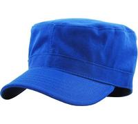 KBETHOS Cadet Army Cap Basic Everyday Military Style Hat (Now with STASH Pocket Version Available), Royal Blue Daily Cadet, M