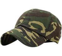 KBETHOS KB-LOW CAM Classic Cotton Dad Hat Adjustable Plain Cap. Polo Style Low Profile (Unstructured) (Classic) Camouflage Adjustable