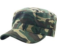 KBETHOS KBK-1464 CAM XL Cadet Army Cap Basic Everyday Military Style Hat