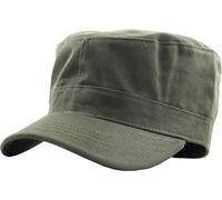 KBETHOS KBK-1464 OLV XL Cadet Army Cap Basic Everyday Military Style Hat