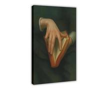 KBHJAOG The Quiet Touch - Sensual Vintage Book Art Canvas Poster Wall Art Decor Print Picture Paintings for Living Room Bedroom Decoration 24x36inch(60x90cm)