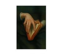 KBHJAOG The Quiet Touch - Sensual Vintage Book Art Canvas Poster Wall Art Decor Print Picture Paintings for Living Room Bedroom Decoration 12x18inch(30x45cm)