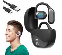KBIBCK AI Language Translation Earbuds, AI Language Translator Earbuds, Translation Earbuds in Real Time with 144 Languages, Instant Translate Earbuds with App for Travel, Business, Learning (Black)