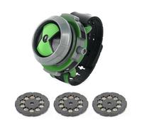 KBIBCK Ben Omnitrix Watch,Children's Projection Watch,WatchOmnitrix Toys with Projector Projection Action Figure Model,Ben tenWatch for Children Christmas Birthday Gifts (Black)