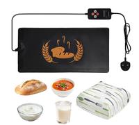 KBIBCK Bread Proofer Warming Mat, 53 * 25 CM Sourdough Starter Heating Mat with Precise Temperature Control & Timer, Sourdough Starter Warmer, Sourdough Proofer Starter Warmer for Bread Rising, Yogurt