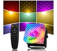 KBIBCK Disco Lights, Sound Activated Party Lights with Remote Control, RGB Colour Changing Strobe Disco Party Lights, DJ Disco Light for KTV Bar Birthday Party Stage Club Show Home Living Room