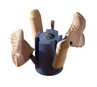 KBIBCK Electric Shoe Dryer with 4 Arms,Foldable Football Boot Dryer,1/3/6H Timer & 2 Speed Settings, Smart Shoe Dryer, Portable Silent Boot Dryer for Shoes, Gloves,Ski Boots, Hats, Socks