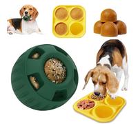 KBIBCK Lick Ball for Dogs - Refillable Treat Toy, Safe & Easy to Clean