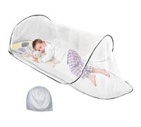 KBIBCK Pop-up Mosquito Net, Foldable Mosquito Net for Bed, Adjustable Single Bed MosquitoNet with Zip, Family MosquitoNet Beds, Portable Camping Tent, Mosquitos Tent for Home Camping Travel Dorm