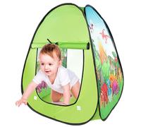 KBIBCK Pop up Play Tent, Dinosaur Tent for Boys, Dinosaur Pop Up Tents for 1 2 3 4 Year Old Birthday Gift, Foldable Green PopUp Tents for Kids, Toddler PlayhouseTent with Carry Bag, Indoor & Outdoor