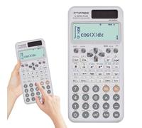 KBIBCK Scientific Calculator, FX-991ES Engineering Scientific Calculator with 417 Functions, 10+2 Digits Calculator School Scientific for University Engineering Middle School Office Teaching (White)